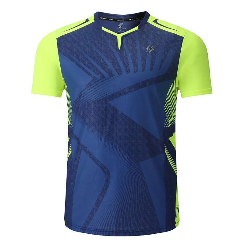 0 New Badminton shirt Sportswear Tennis shirt Women Men sports Table tennis Shirts tennis clothes Qucik dry 1