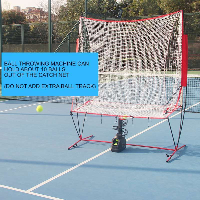 Tennis Tossing Machine with Catching Net