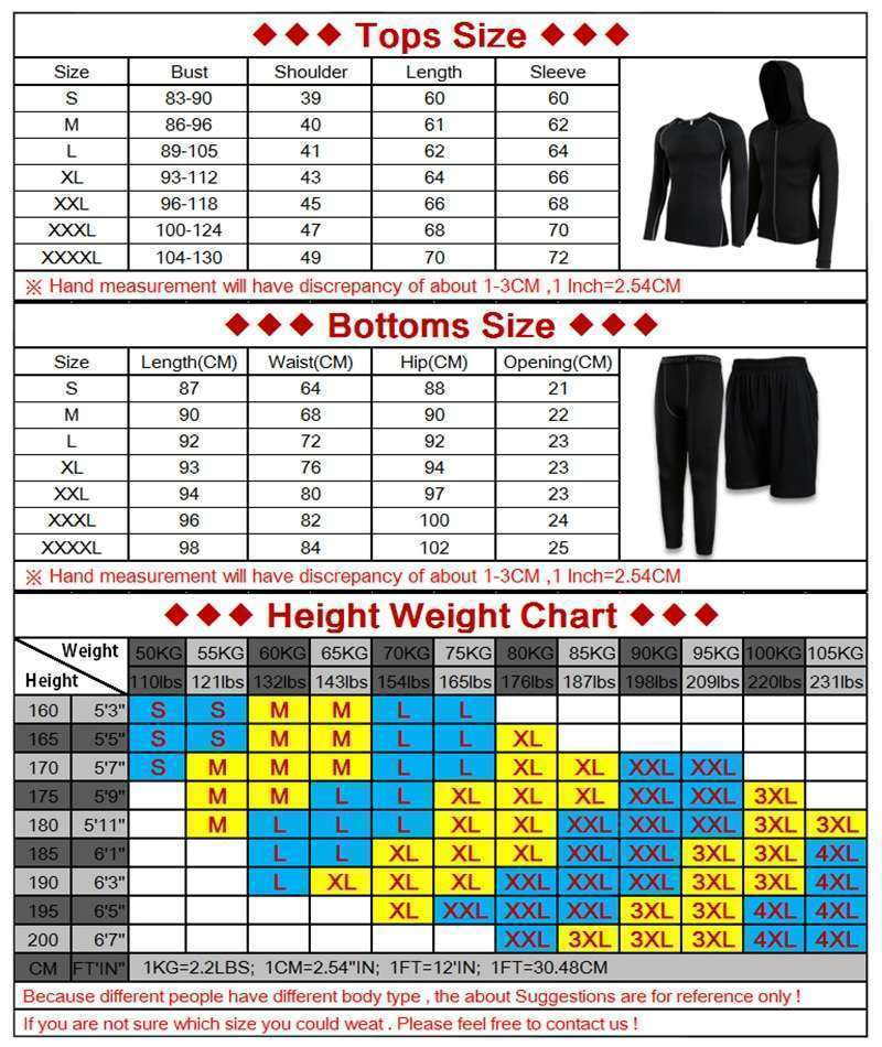 GYM Tights Sports Men s Compression Sportswear Suits training Clothes Suits workout jogging Sports clothing Tracksuit 5
