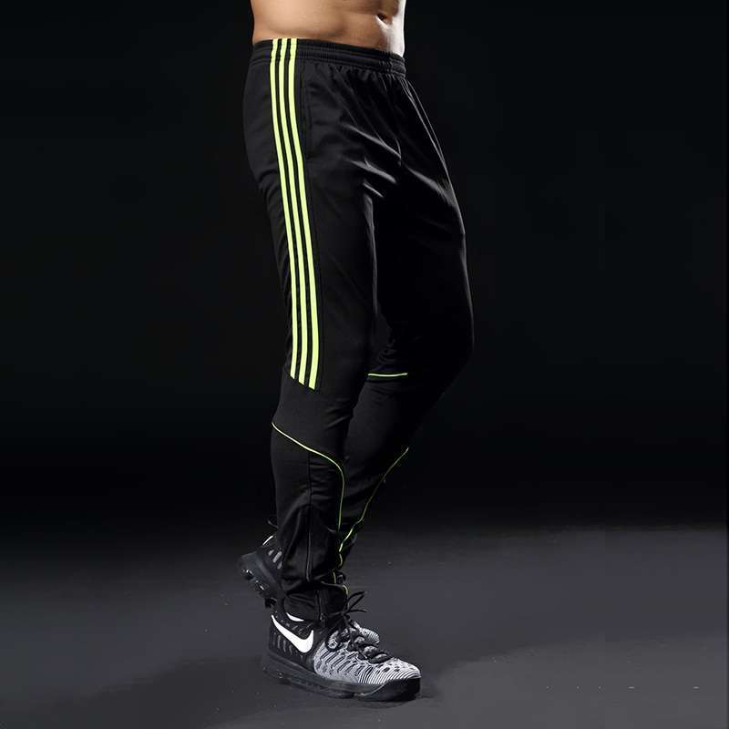 Sport Running Pants Men With Pockets Athletic Football Soccer Training Pants Elasticity Legging jogging Gym Trousers 1