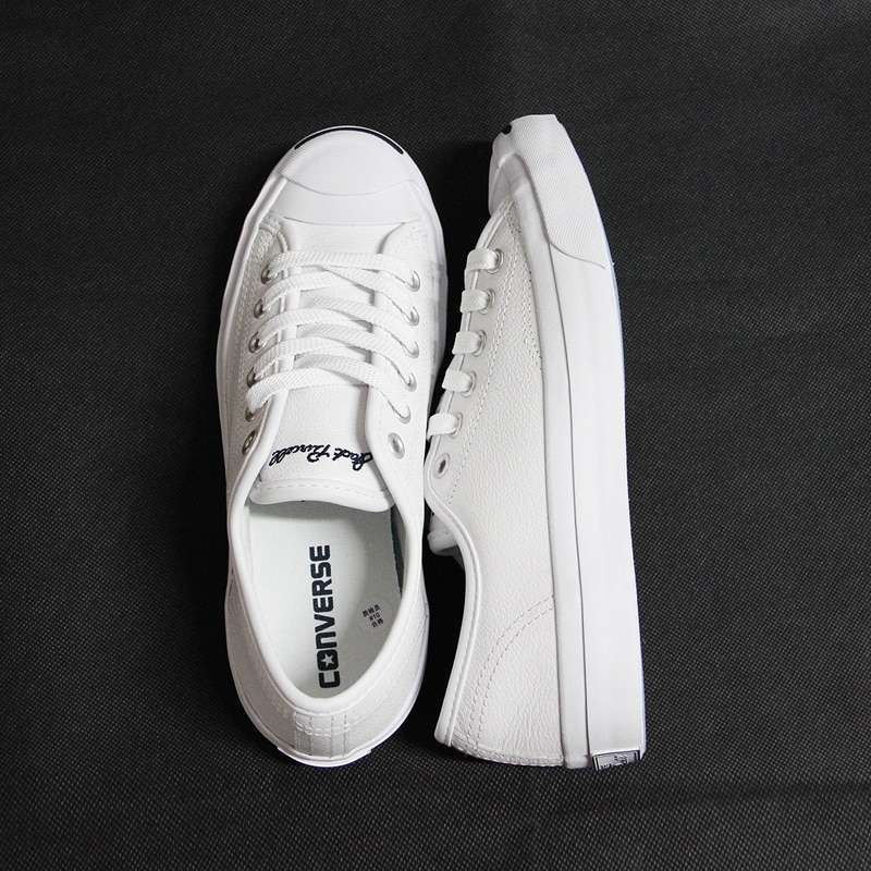 2017 new Original Converse JACK PURCELL sneakers shoes man and women Unisex PU Leather black color 4