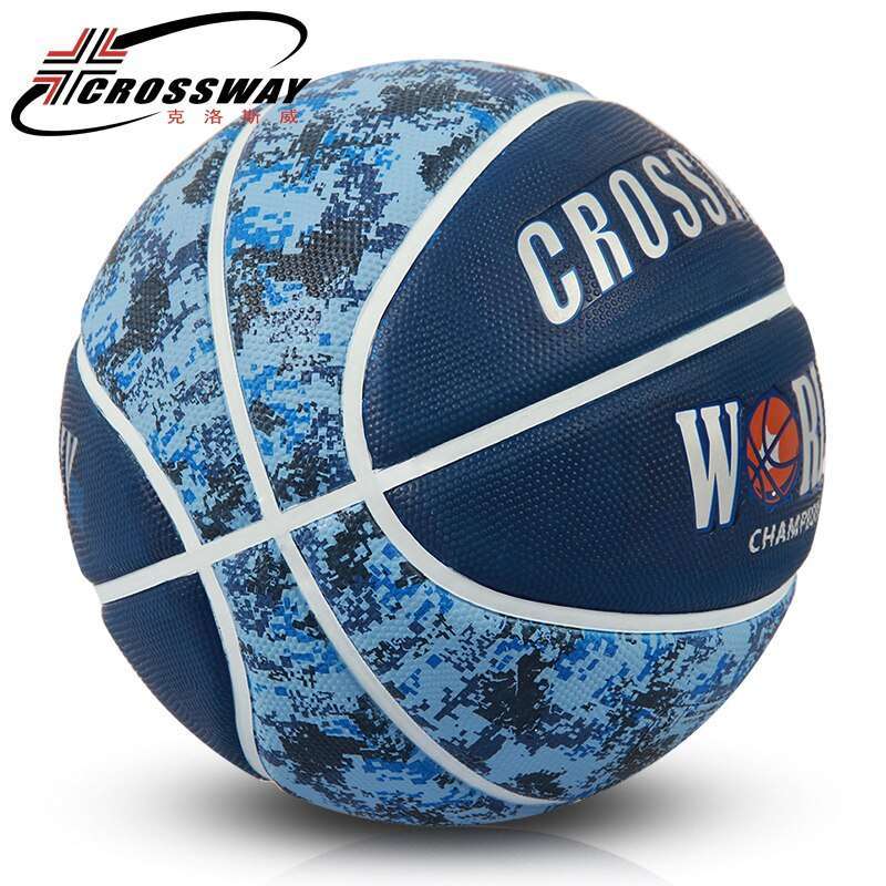 CROSSWAY 4 colors original basketball ball 71 590 High Quality import rubber Material Official Size7 Free 1