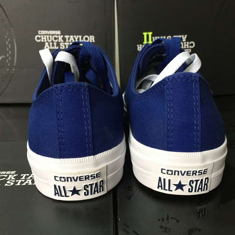 Converse Chuck Taylor II 2016 new All Star unisex low sneakers canvas shoes Classic pure color 3