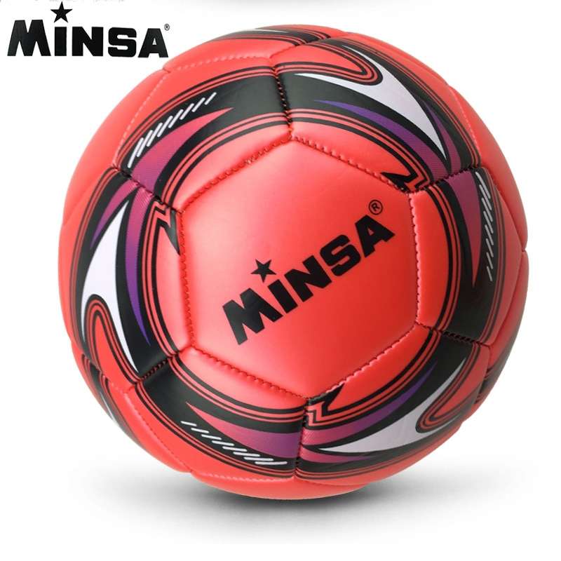 New Brand 2017 MINSA Official Standard Soccer Ball Size 5 Training Futebol Football Ball futbol Match 1