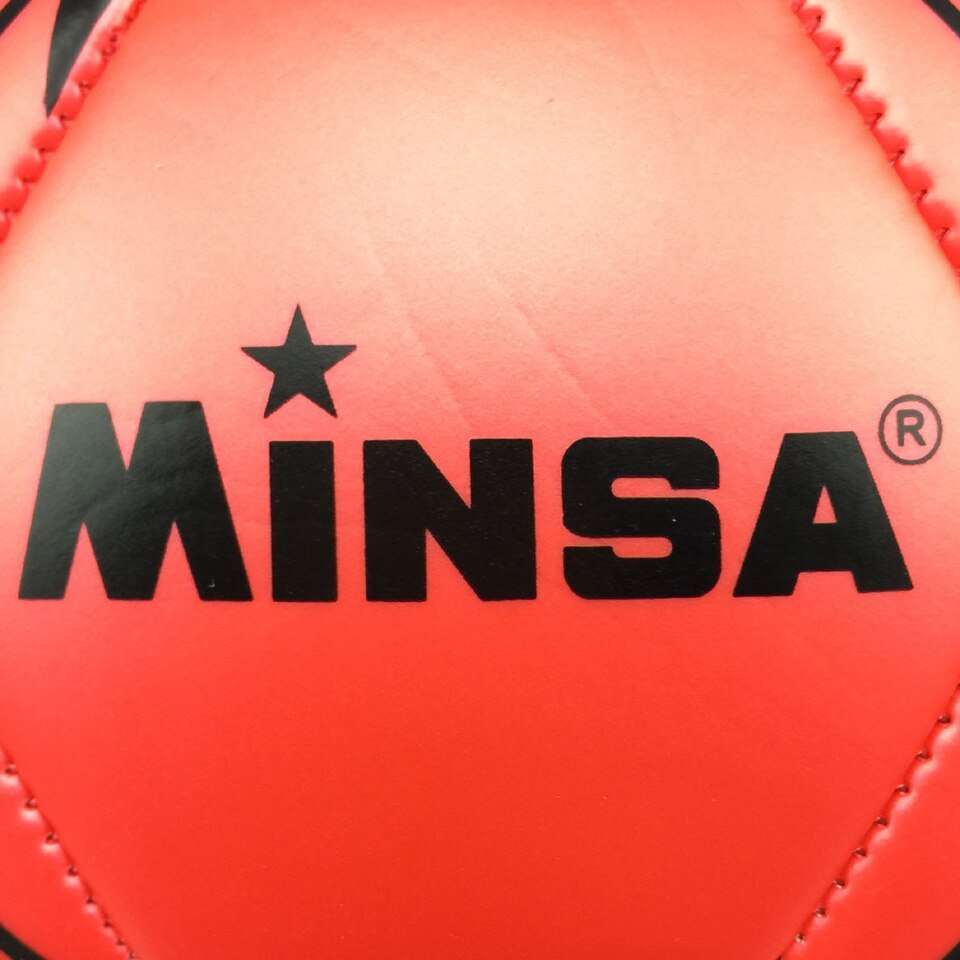 New Brand 2017 MINSA Official Standard Soccer Ball Size 5 Training Futebol Football Ball futbol Match 2