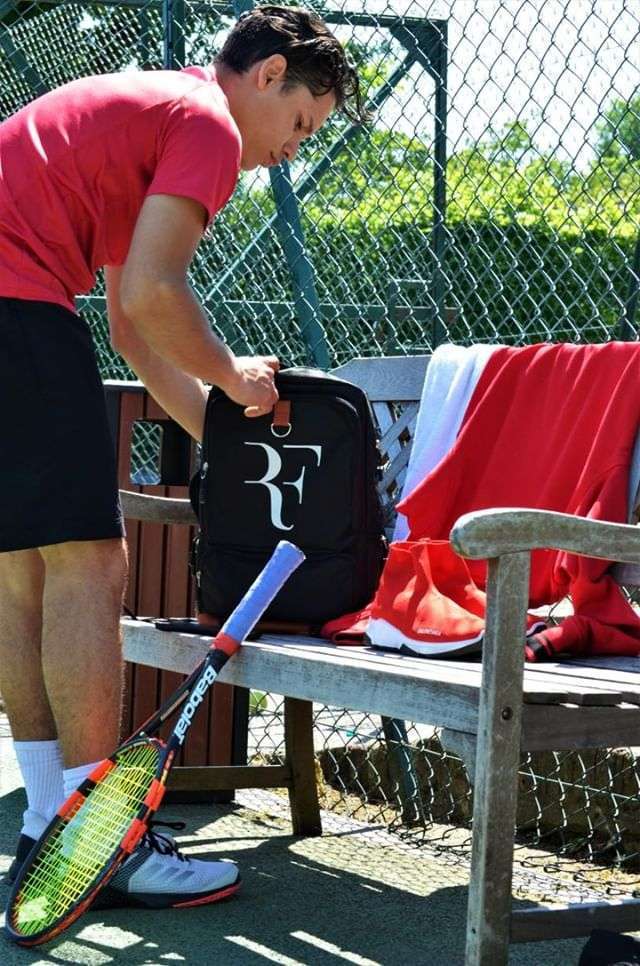 Federer Backpack + Free Racket Necklace