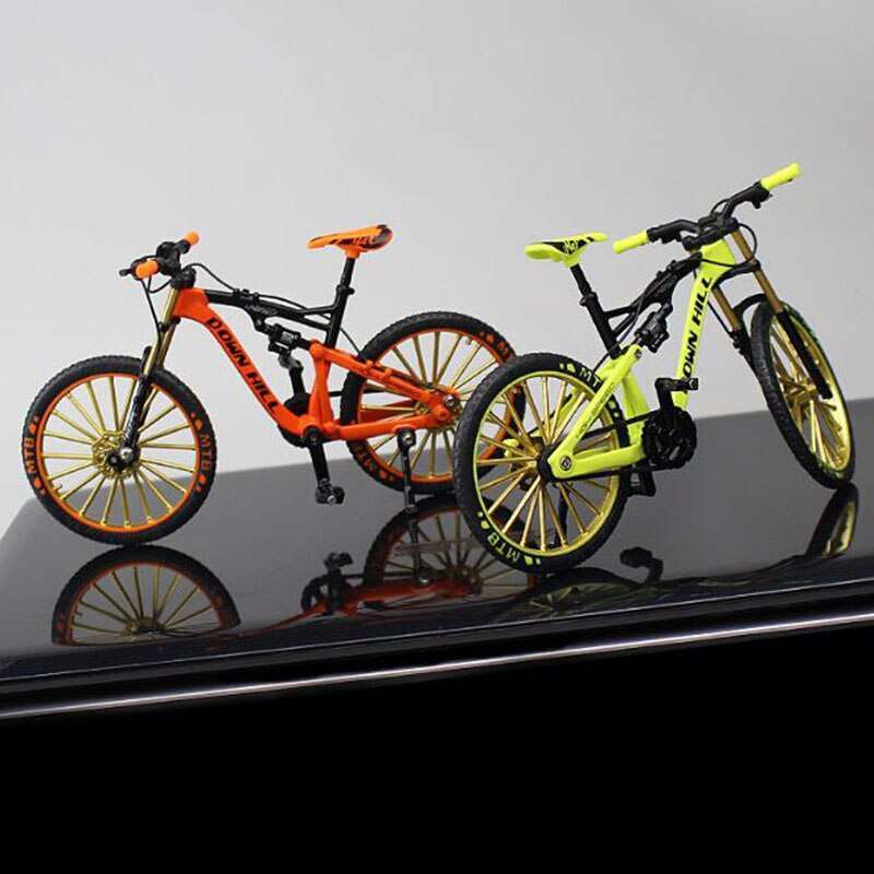 1 10 Metal Alloy Diecast Bicycle Bike Model Toy Racing Cycle Cross Mountain Bike Replica Collection 1