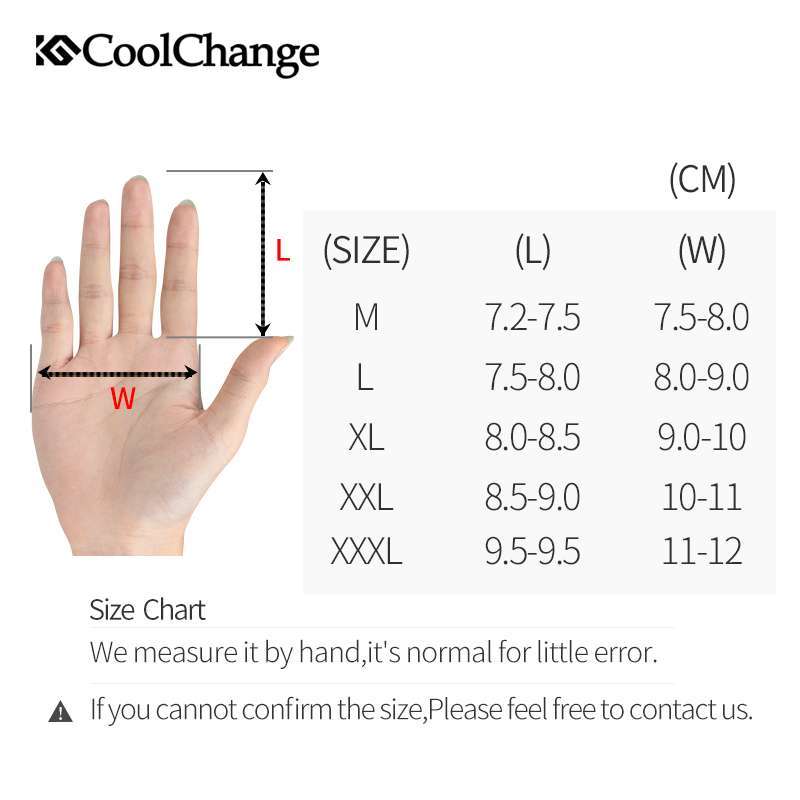 CoolChange Bicycle Gloves Winter Thermal Waterproof Bike Gloves Long Finger Touch Screen Wrist Buckle Cycling Gloves 5