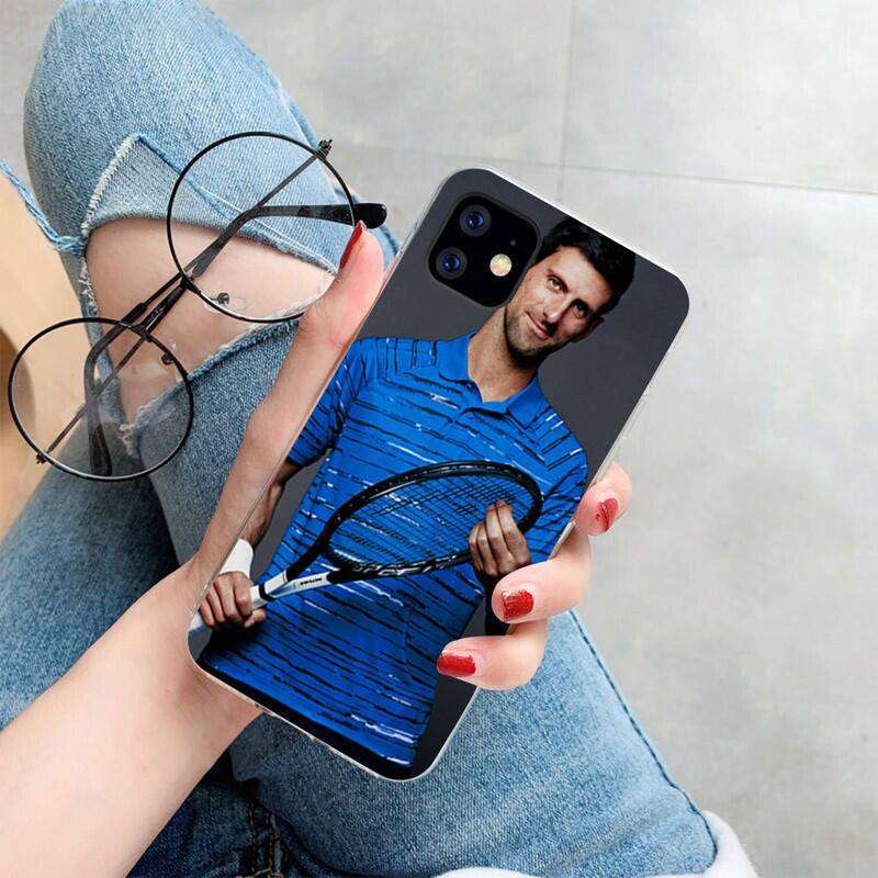 5 HPCHCJHM Novak Djokovic Cover Soft Shell Phone Case for iPhone 11 pro XS MAX 8 7