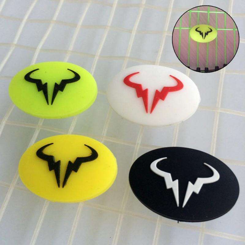 5-Pieces/Set Nadal RF Silicone Racket Shock Absorbers