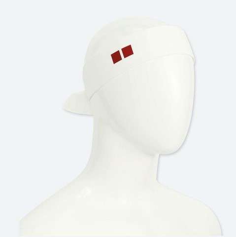federer white uniqlo headband