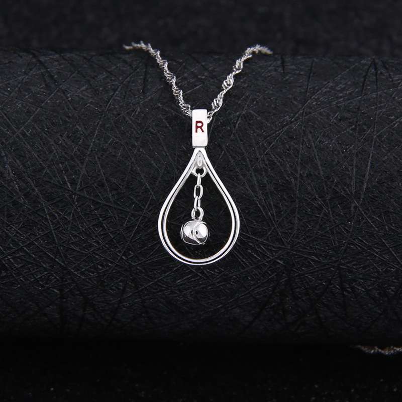 S925 Silver Tennis Racket Necklace