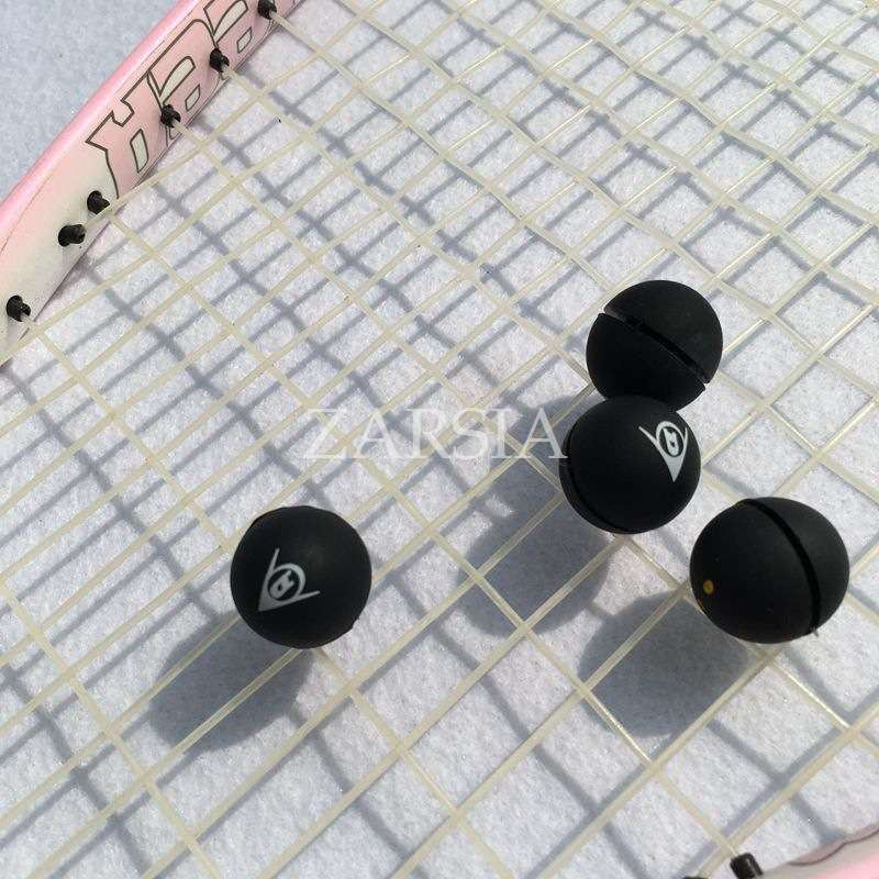 5Pcs/Set Dunlop Black Racket Shock Absorbers