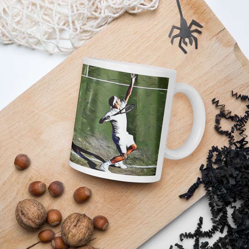Federer Wimby Serve Mugs