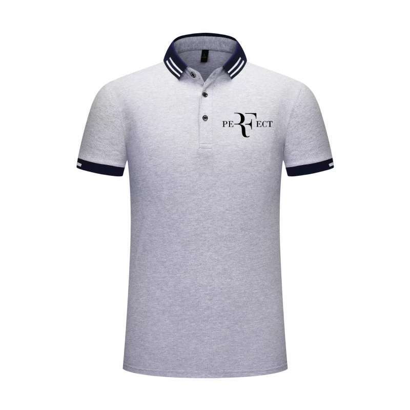 Roger Federer Perfect Unisex Cotton Polo Shirts
