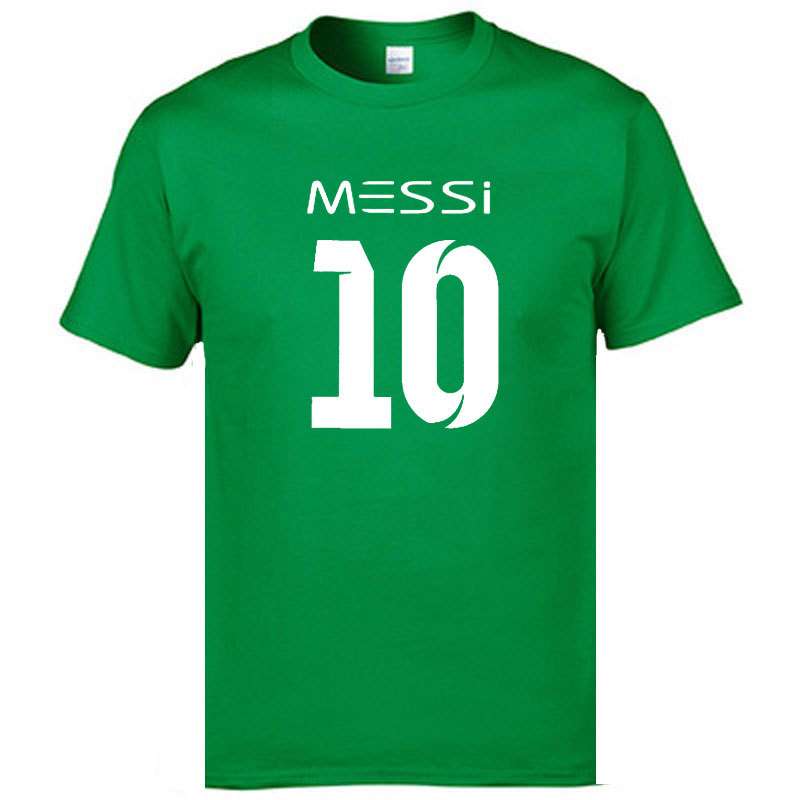 Leo Messi 10 Short Sleeve Cotton TShirts