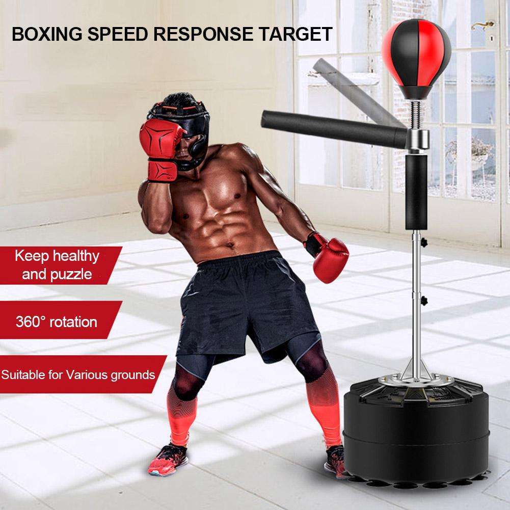 Boxing Professional Heavy Stand Punching Bag With Reflex Bar