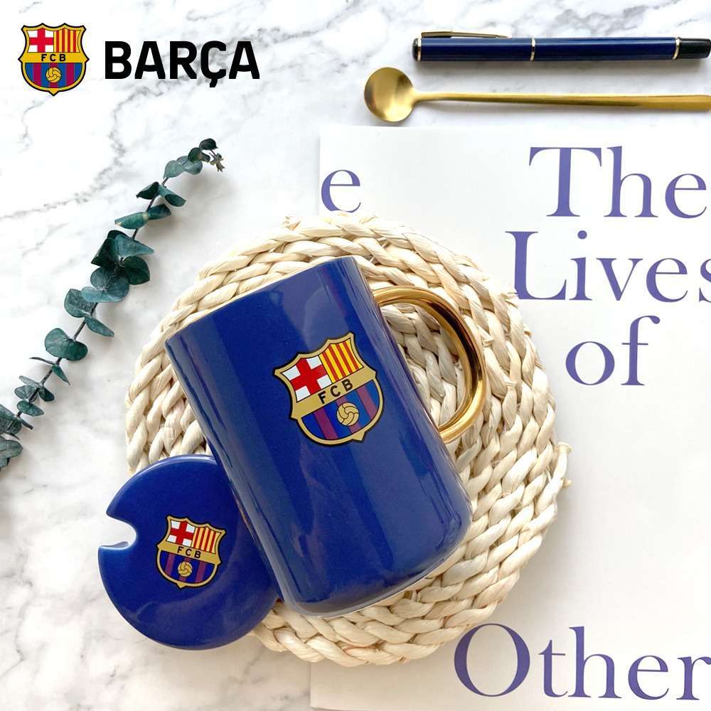 FC Barcelona Mugs with Lids
