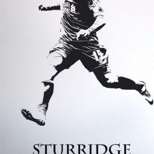 Football Superstar Vinyl Wall Stickers