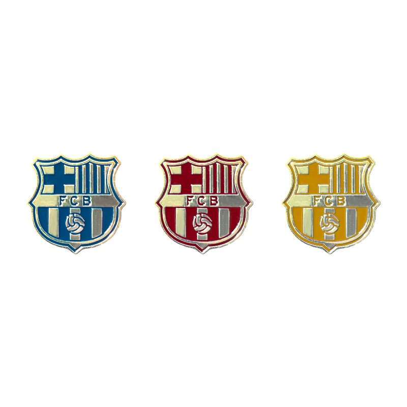 FC Barcelona Metal Brooches