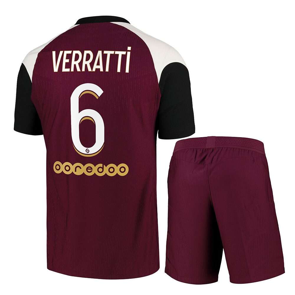 PSG Verratti Men's Soccer Jerseys Shorts Sets