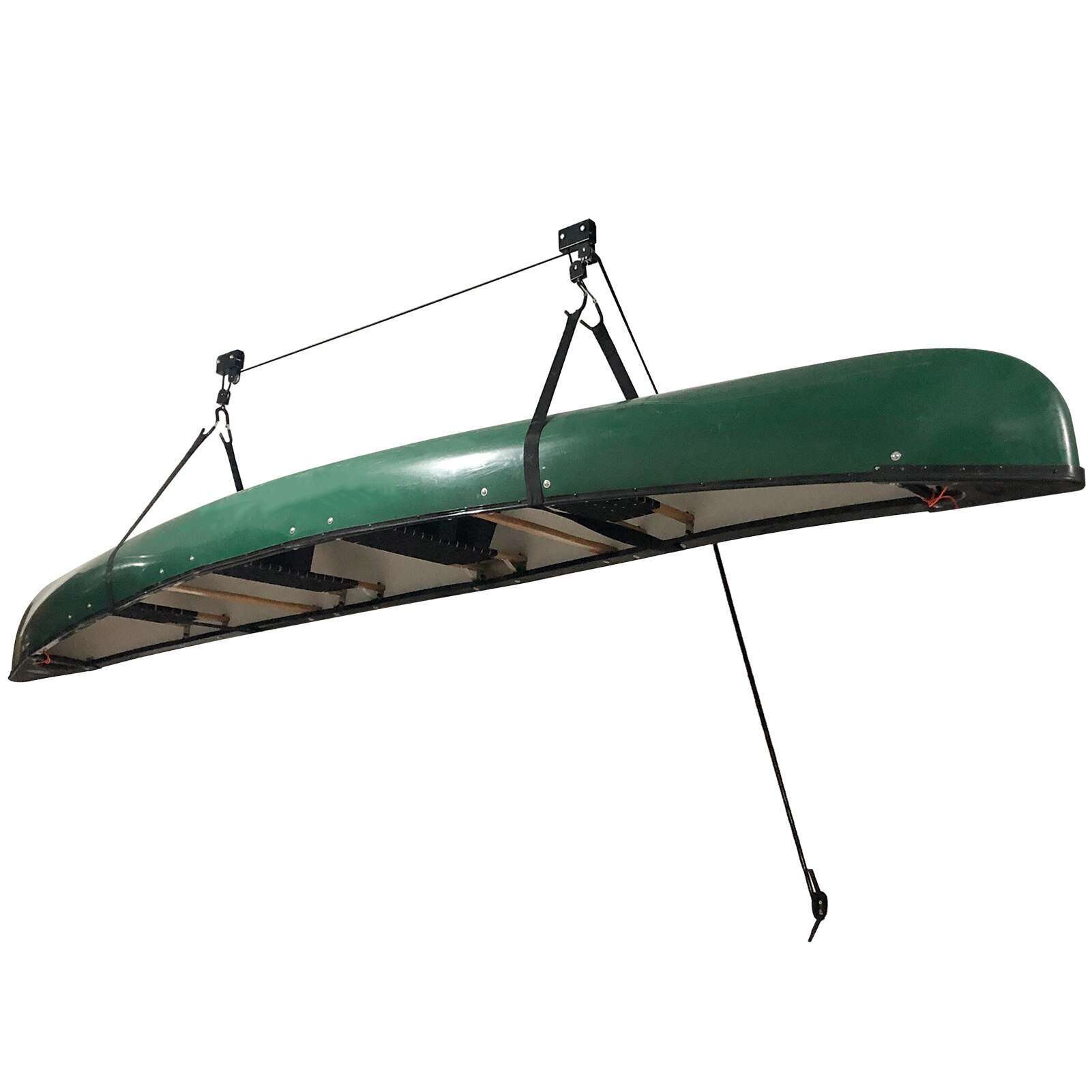 Kayak Ceiling Rack with Hanging Pulley System