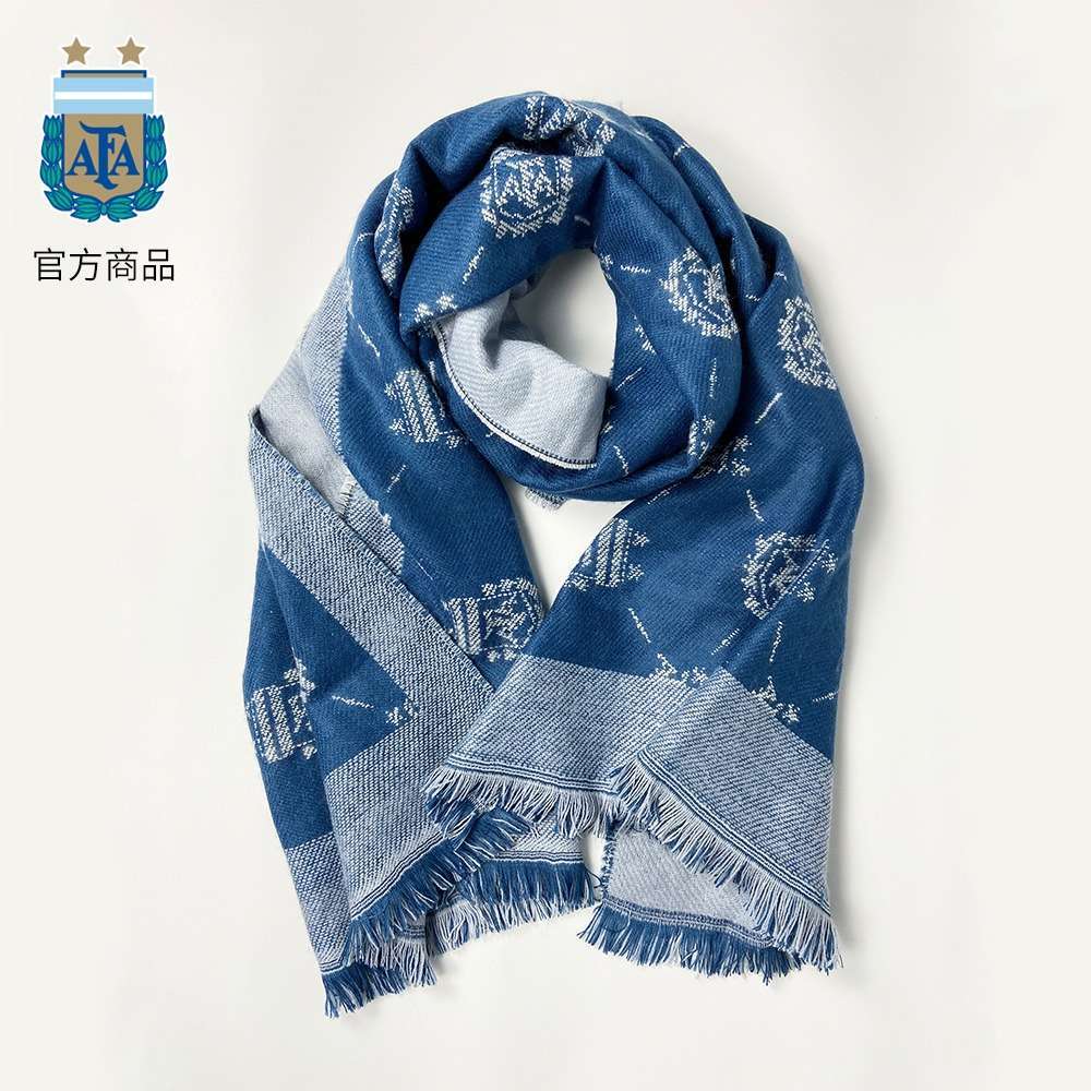 Argentina National Team AFA Official Cashmere Shawl