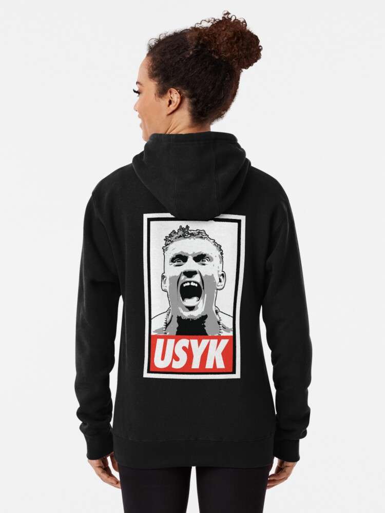 Usyk Obey The Champ Pullover Hoodies 2