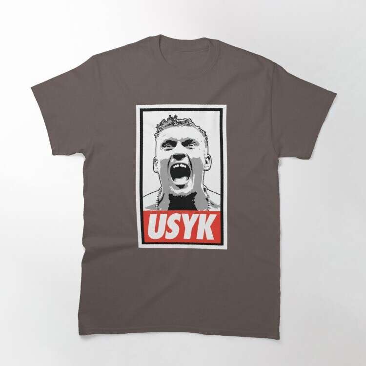 Usyk Obey the Champ Classic TShirts