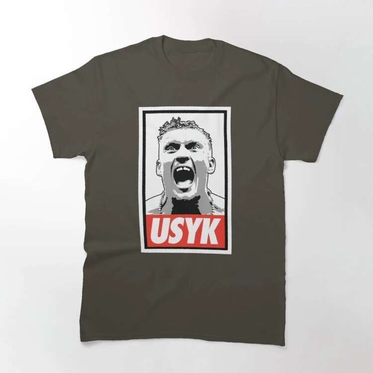 Usyk Obey the Champ Classic TShirts 6
