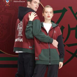 Portugal National Team Official Hooded Zip Jacket
