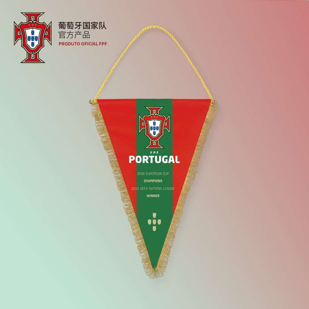 Portugal National Team Official Triangle Flag