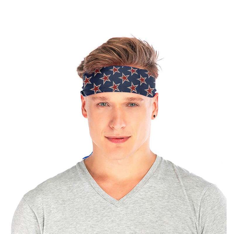 Sports Tennis Head band For Male Outdoor Cycling Running Fitness Sweat headband Basketball Breathable Anti Slip 4