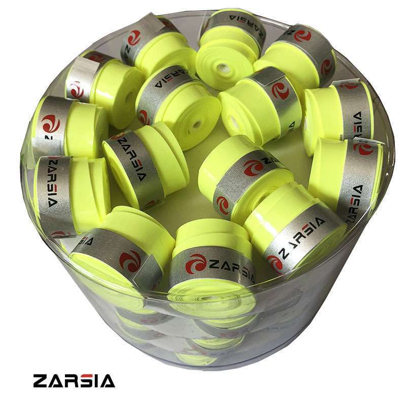0.63mm Thickness Super Sticky ZARSIA Tennis Racket Overgrip Comparable YY102C Non-slip Sweat-absorbent Sport Wrap Hand Glue Tape