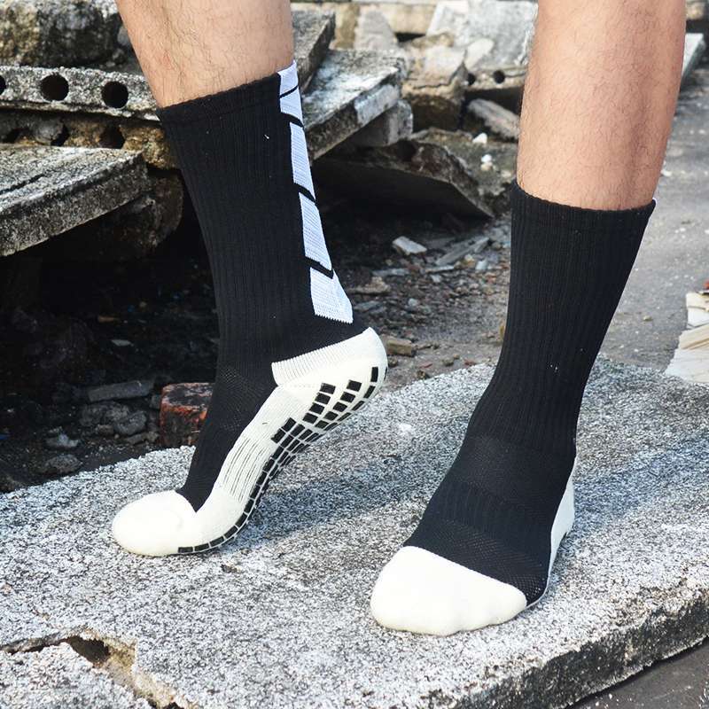 2019 Sports Socks Anti Slip Football Socks Thickened Breathable Football Socks Men Women Running Cycling Hiking 2