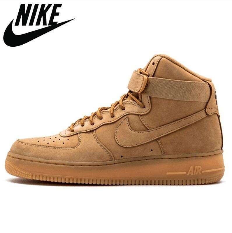 2022 New High Quality Nike Air Force 1 Low 07 Flax Men and Women Skateboarding Shoes Outdoor Sneakers Shock Absorption 6061