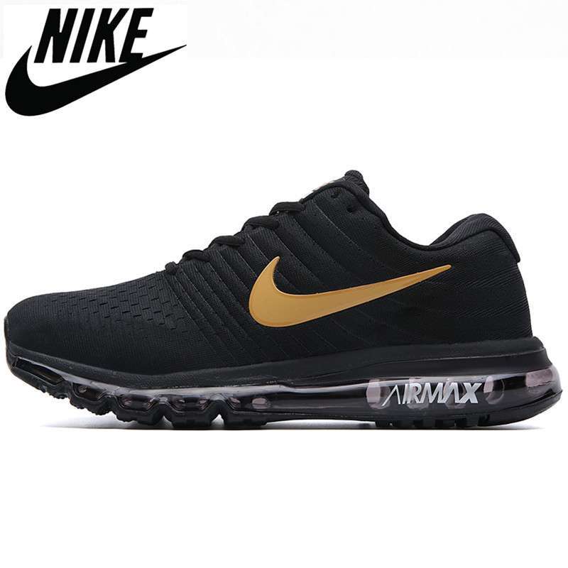 Authentic Nike AIR MAX 2017 Running Shoes for Men Light Cozy Low-top Shockproof Durable Fitness Sneakers High Quality