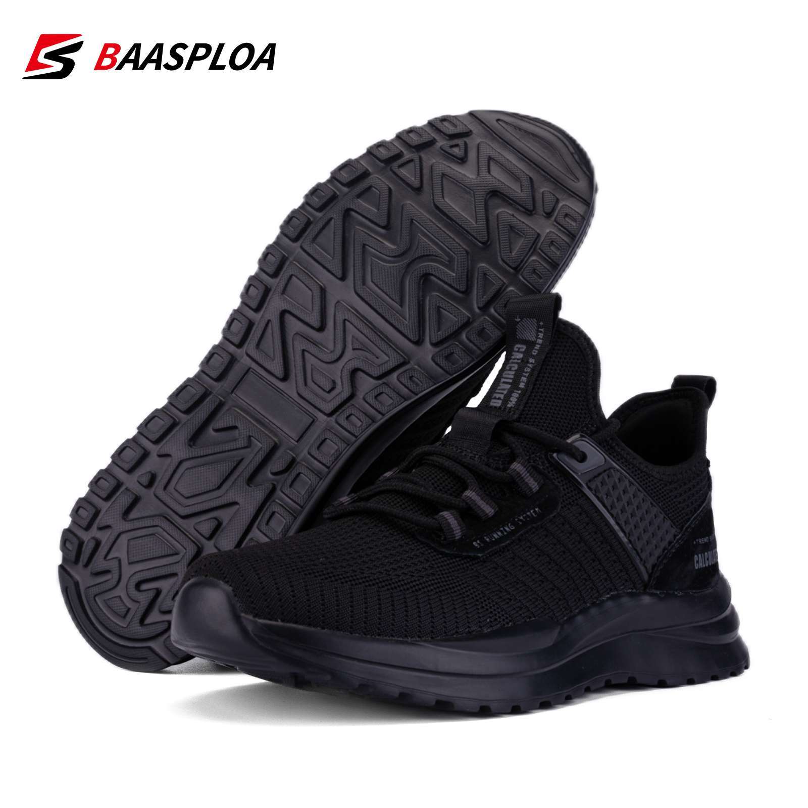 Baasploa 2022 New Men Sneakers Lightweight Casual Shoes Comfortable Mesh Running Shoes Male Breathable Tenis Sneakers 5
