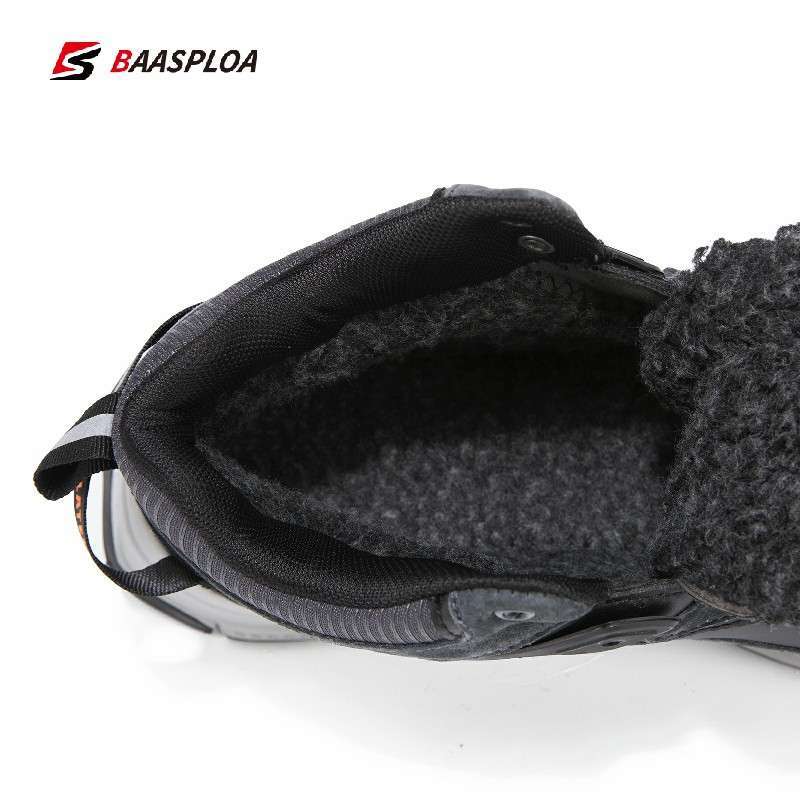 Baasploa Winter Shoes Men Cotton Shoes 2021 Waterproof Comfortable Casual Sneaker Non slip Shock absorbing Male 1