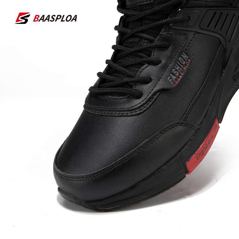 Baasploa Winter Shoes Men Cotton Shoes 2021 Waterproof Comfortable Casual Sneaker Non slip Shock absorbing Male 2
