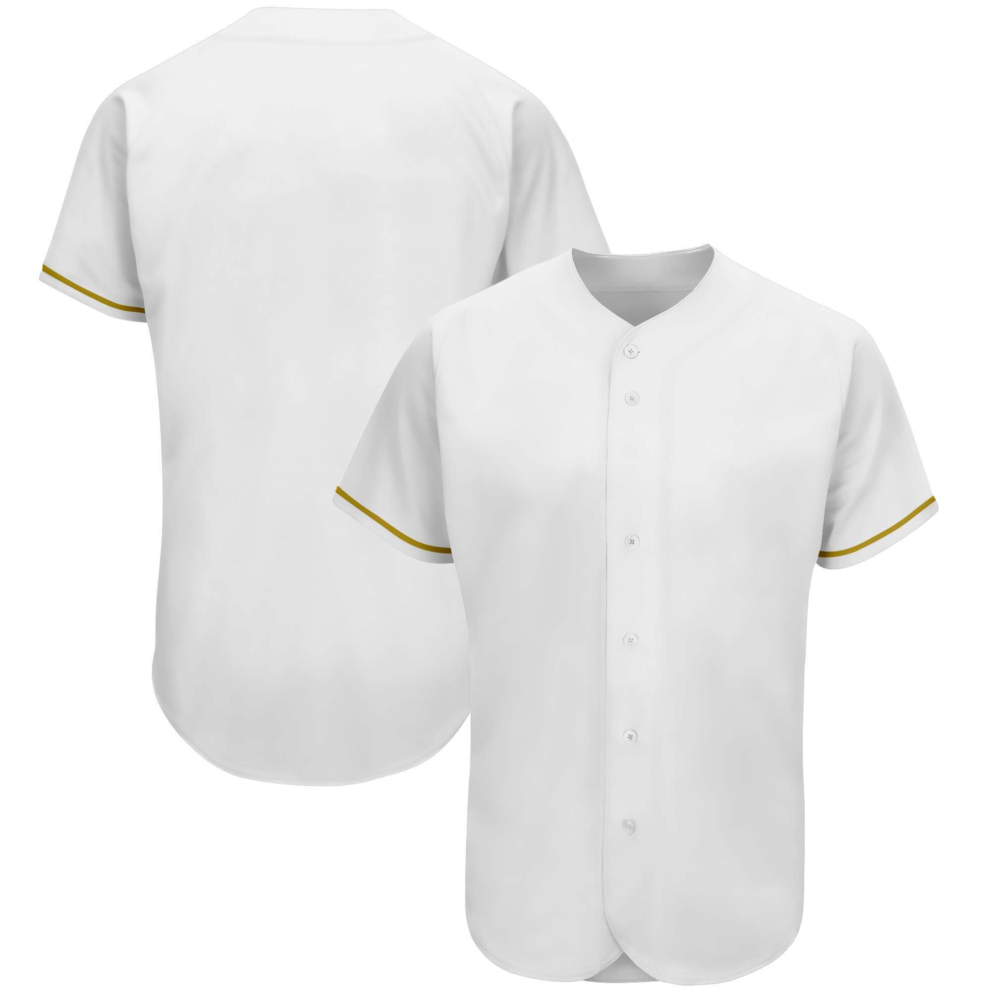 Blank Version Jersey Solid Color Baseball Shirt V neck Button Cardigan Hip Hop Street Style T 2