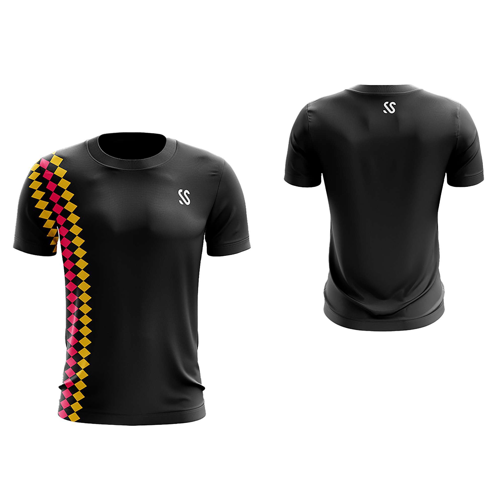 Custom Men Women Tennis T Shirts Polyester Table Tennis T Shirts Badminton T Shirt Shuttlecock uniform 3