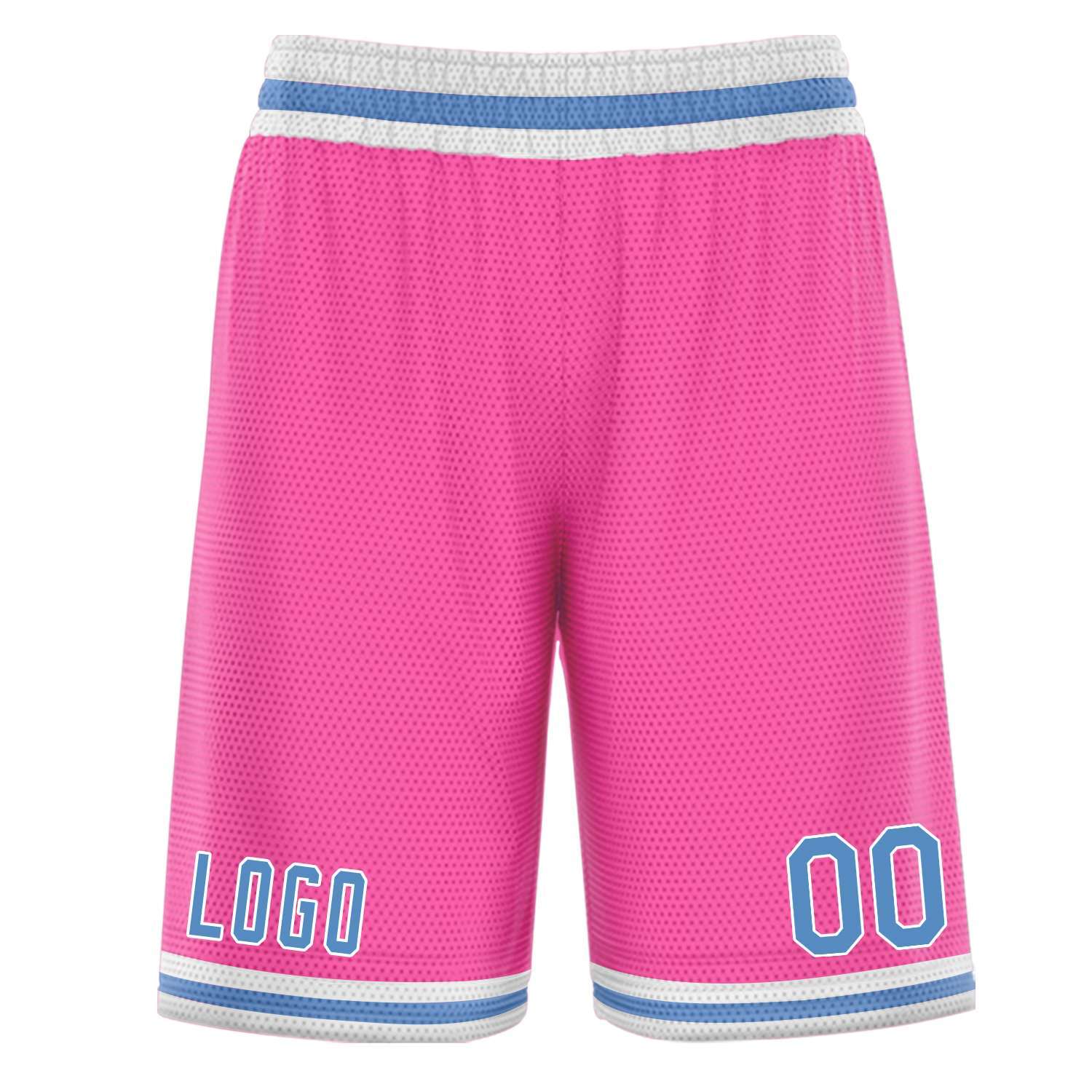 Custom Name Number Team Personalized Street Couple Shorts Women Men Sportwear Hip Pop Orange Pink Green 2