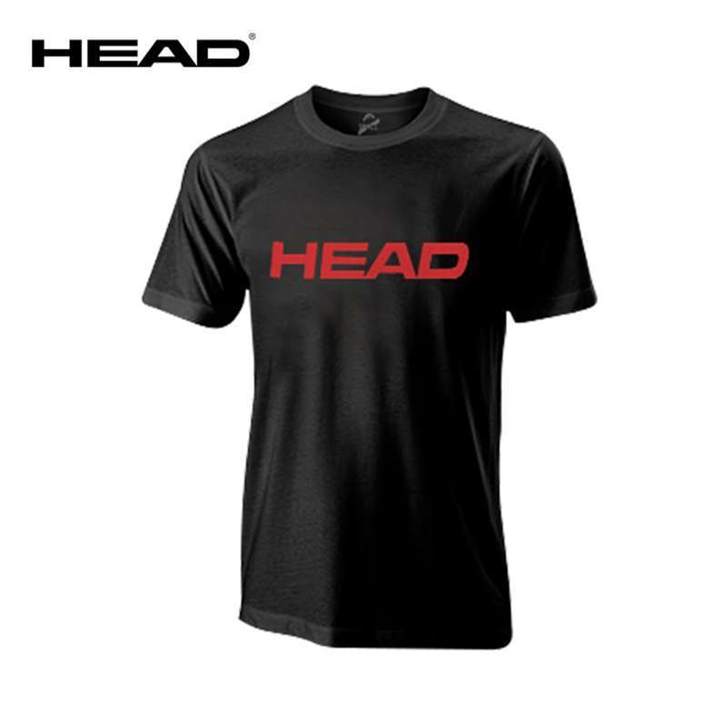 Fashion Original HEAD Tennis Apparel T Shirt Cotton Short sleeved Round Neck Sport T Shirt Tenis 3