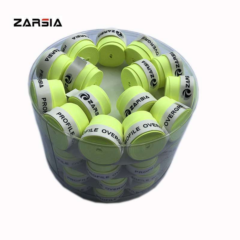 Fluorescent Series Matt Dry ZARSIA Tennis Racket Overgrip Squash Badminton Racquet Absorbent Wrap Tape 10pcs lot 2