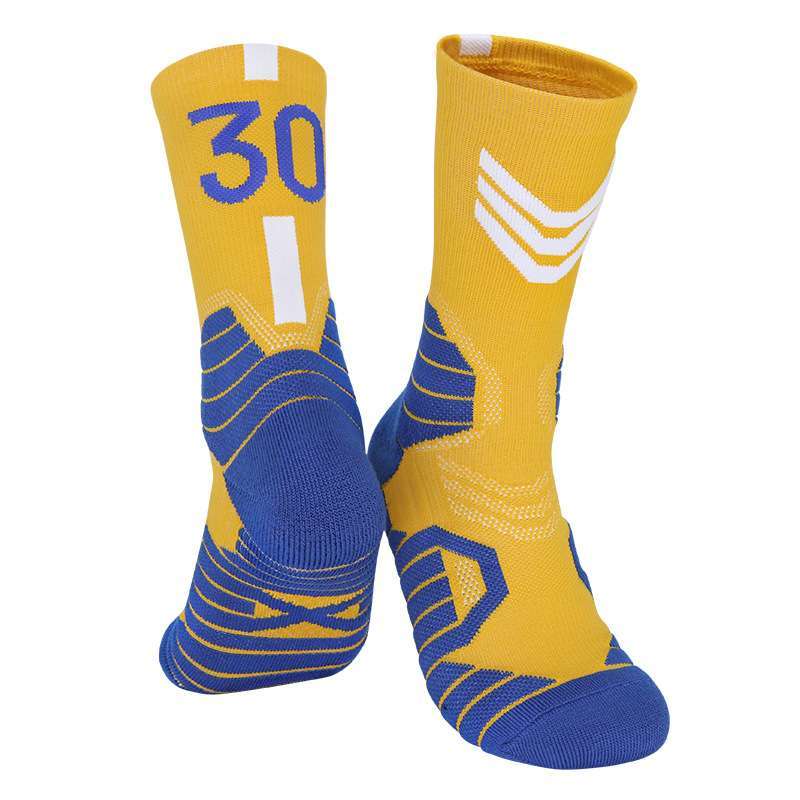 Men s Basketball Socks Non Silp Number Professional Sports Socks Knee High Thickened Towel Bottom Child 3
