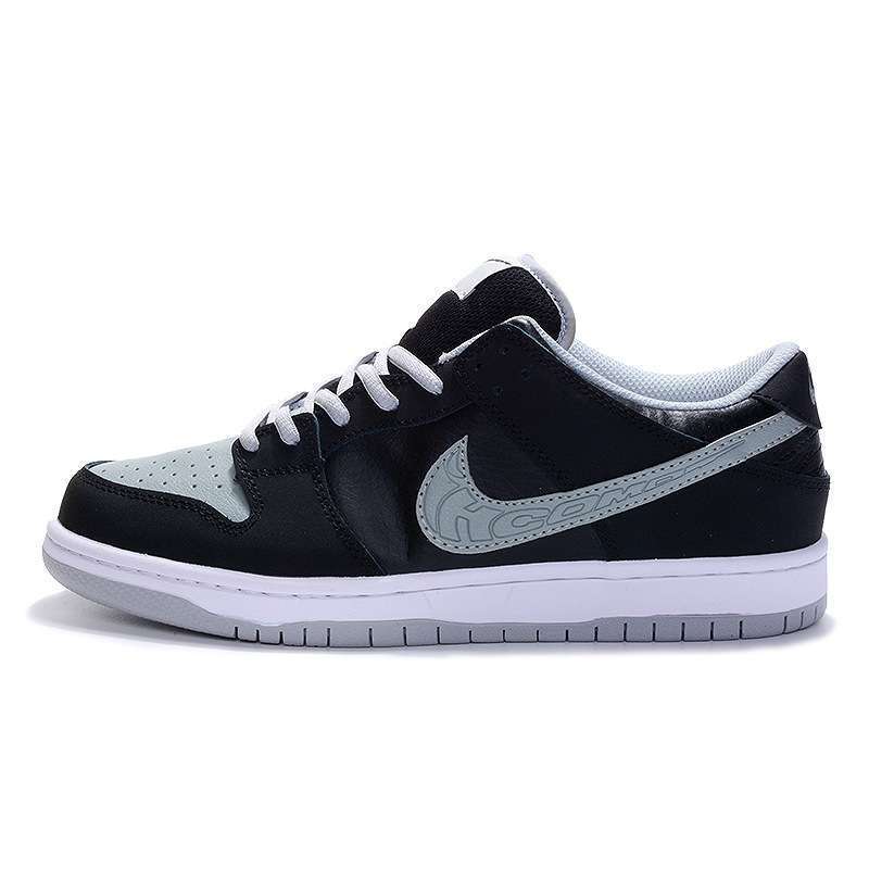 NIKE new casual shoes SB DUNK LOW J-PACK shadow gray black gray low-top sneakers BQ6817-007
