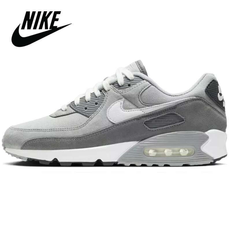 Nike Air Max 90 Premium Men's Running Shoes Comfortable Sport Outdoor Sneakers Athletic Designer Footwear Unisex Women Shoes
