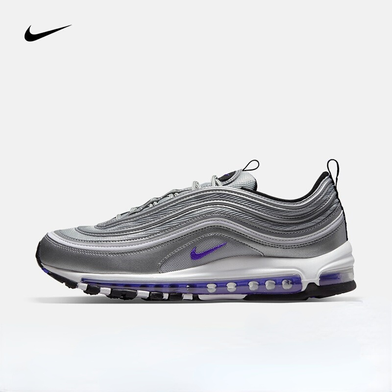 Nike new AIR MAX 97 cushioning and wear resistant casual sports air cushion running shoes AO2406