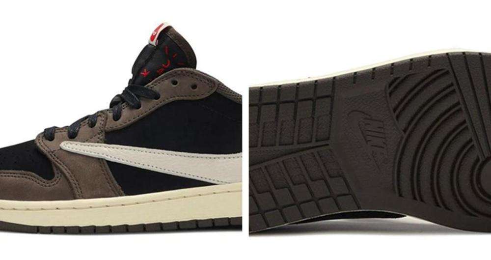 Original Nike Air Jordan 1 Low OG TS SP Men Shoes Sneaker Outdoor Sport Men's Running Shoes Invert LOGO